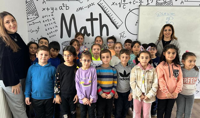 Samsun'da öğrencilere matematiği sevdiren okul