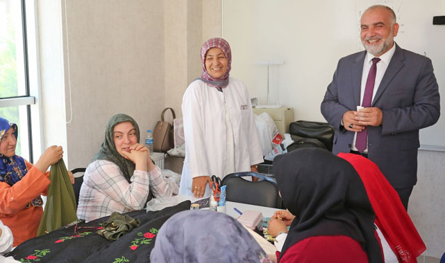 Canik Belediyesi, kadınları mesleki gelişimde destekliyor