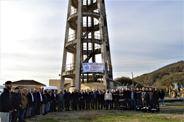 Samsun'da 26 yıldır suyu olmayan Bafra OSB'ye içme suyu müjdesi