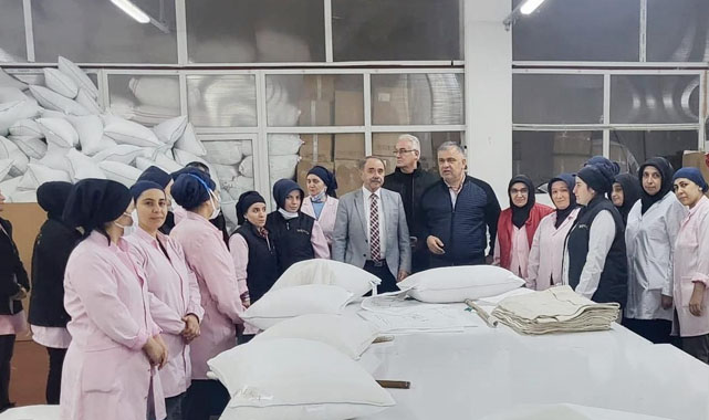 Samsun'da Coşkun Öncel'den iş insanlarına ziyaret