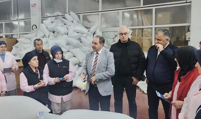 Samsun'da Coşkun Öncel'den iş insanlarına ziyaret