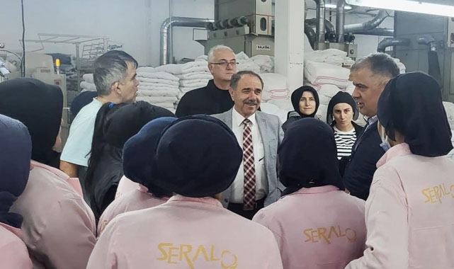 Samsun'da Coşkun Öncel'den iş insanlarına ziyaret