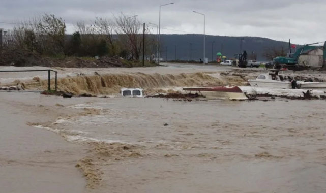 Çanakkale'de sel felaketi