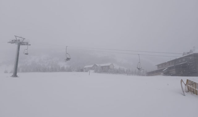 Samsun’a yılın ilk karı yağdı