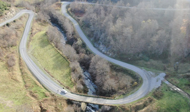 Samsun Büyükşehir Belediyesi yol çilesine son verdi