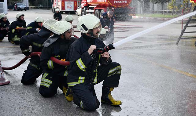 Samsun İtfaiyesi öğrencilere eğitim verdi