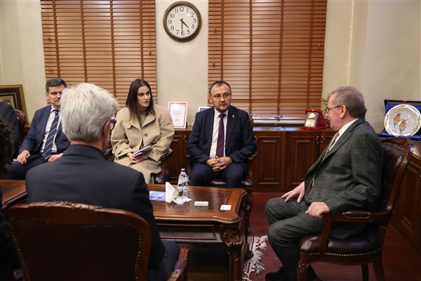Ukrayna'nın Ankara Büyükelçisi Bodnar Samsun'da