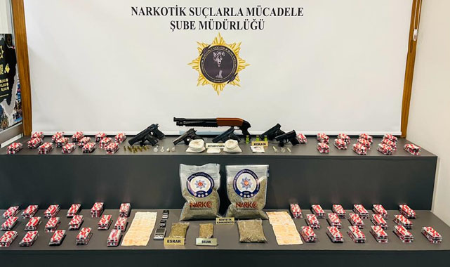 Samsun'da zehir tacirlerine ağır darbe!