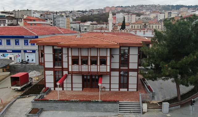 Samsun'da Sümbül Konağı hizmete hazır