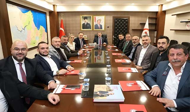 Samsun'da ASRİAD'dan Vali Tavlı'ya ziyaret