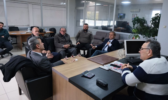 Bayram Çelik’ten Gerçek Medya’ya ziyaret