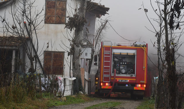 Samsun'da feci yangın! Yanarak can verdiler