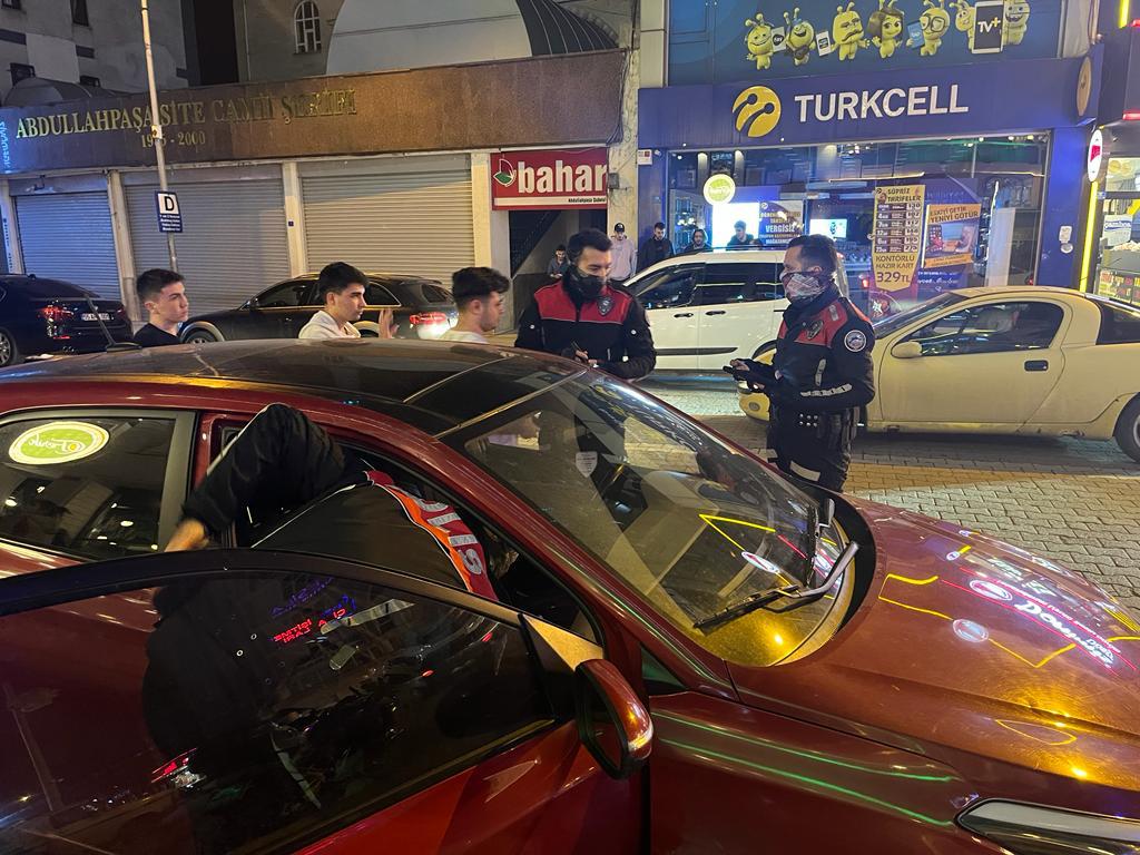 Samsun'da alkollü mekanlara baskın!