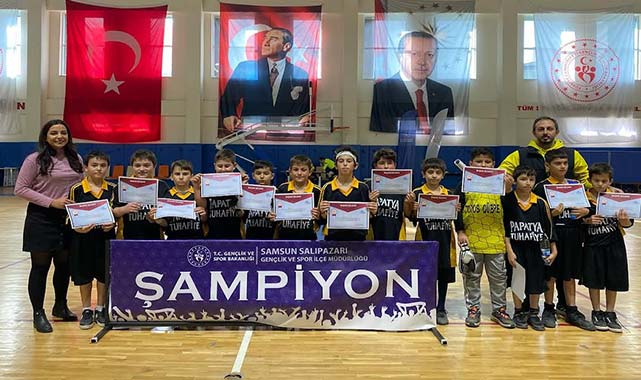 Samsun'da Bereket YBO Salıpazarı Futsal Ligi'nde şampiyon!