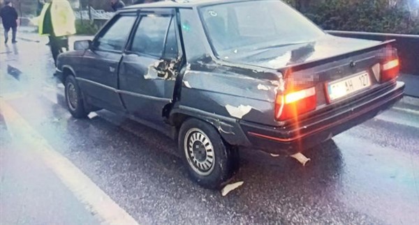 Samsun'da zincirleme trafik kazası