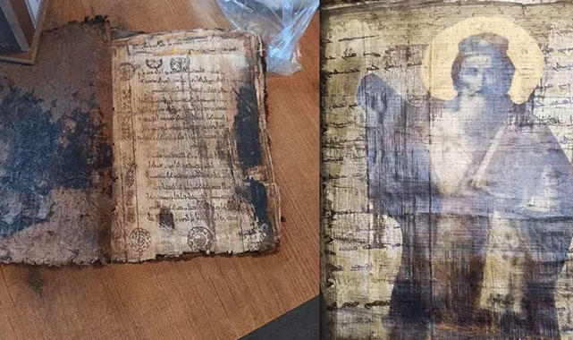 Bursa'da 2 bin yıllık İncil ele geçirildi