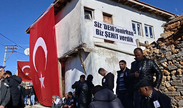 Şehit Ramazan Günay’ın köyünde teröre karşı net mesaj