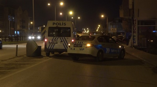 Samsun'da kaza yapan aracın sürücü kayıplara karıştı