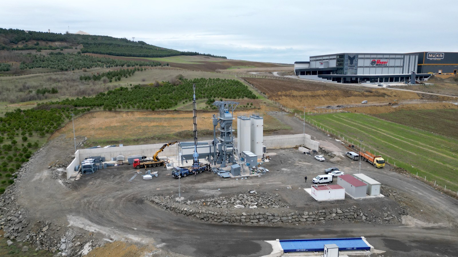 Samsun'da saatte 240 ton kapasiteli yüksek kaliteli üretim tesisi