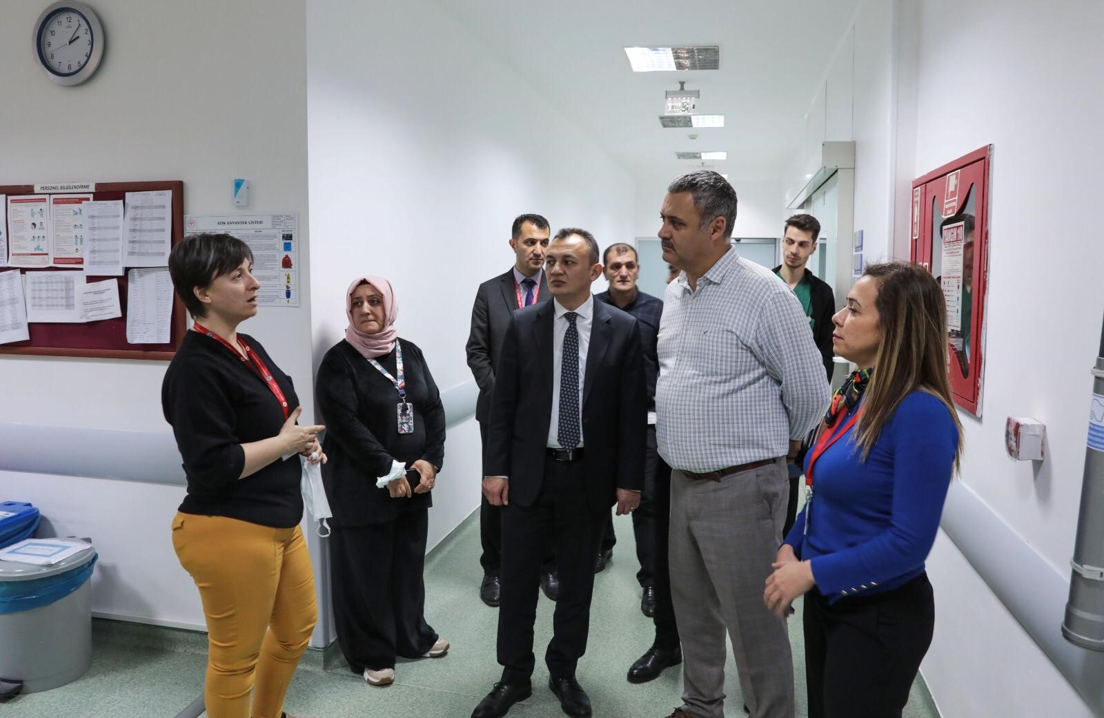 Sağlık Bakanlığı heyeti, Samsun Şehir Hastanesi'ni inceledi