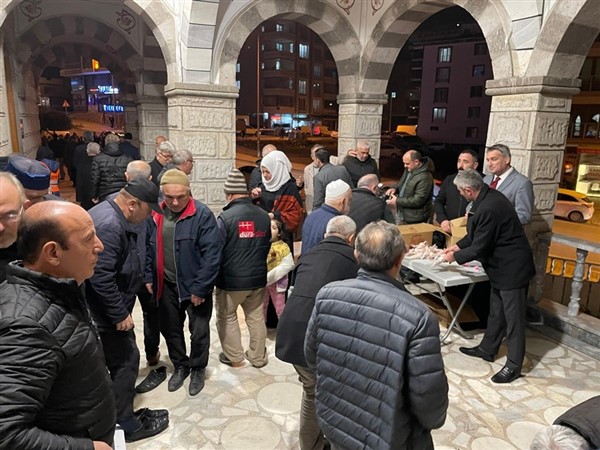 Atakum'da şehitler için mevlit okundu