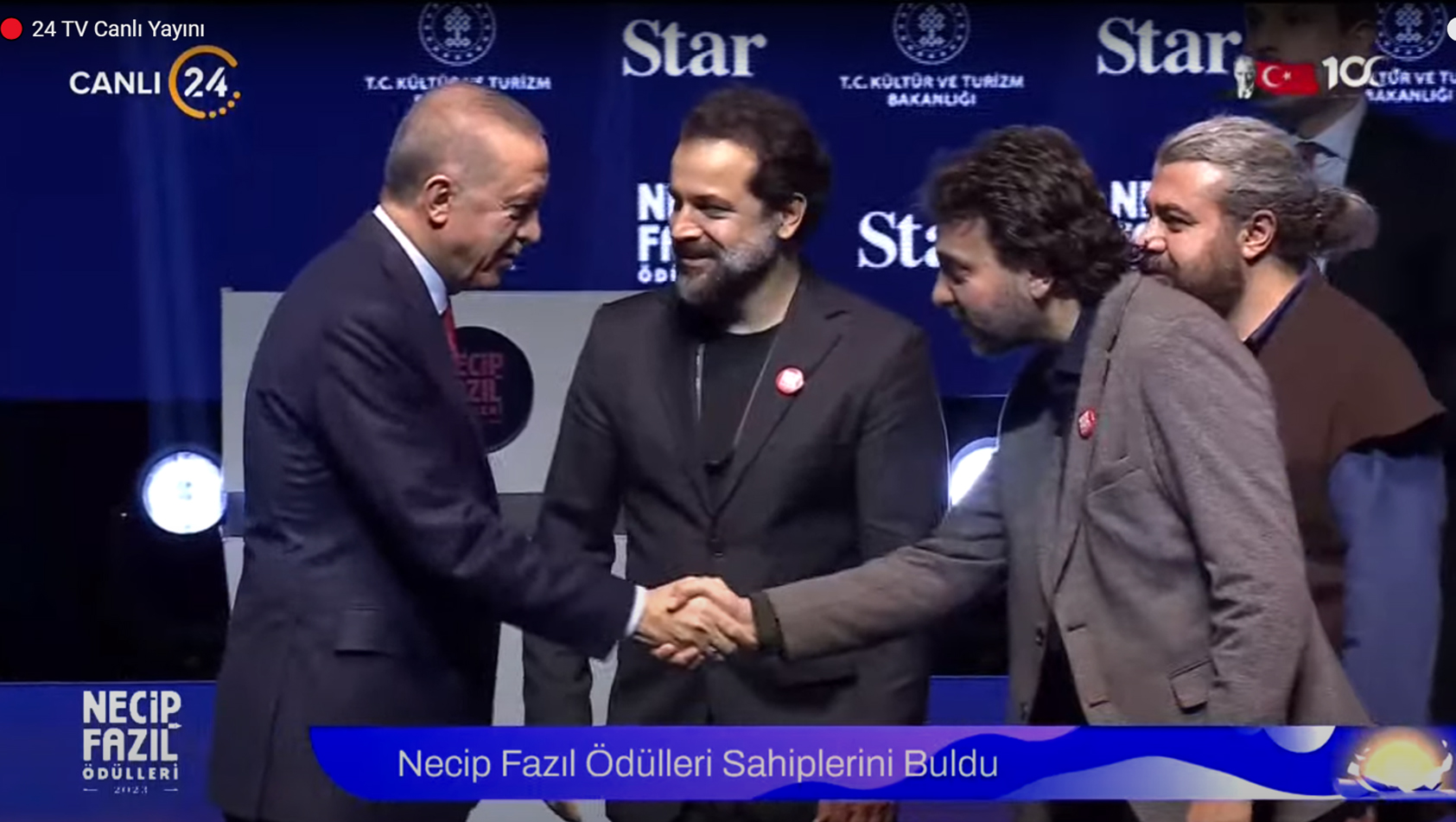 Cumhurbaşkanı Erdoğan'dan Samsun Üniversitesi'ne onur ödülü