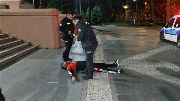 Samsun Valiliği önünde baygın halde bulundu