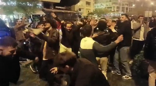 Samsunlular yılbaşını coşkuluyla kutladı