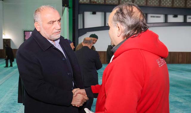 Canik'te aileler şehitler ve Filistin için bir araya geldi