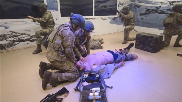 Samsun'da gerçeğini aratmayan yüksek teknolojili tatbikat