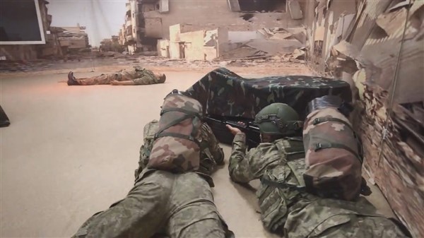 Samsun'da gerçeğini aratmayan yüksek teknolojili tatbikat