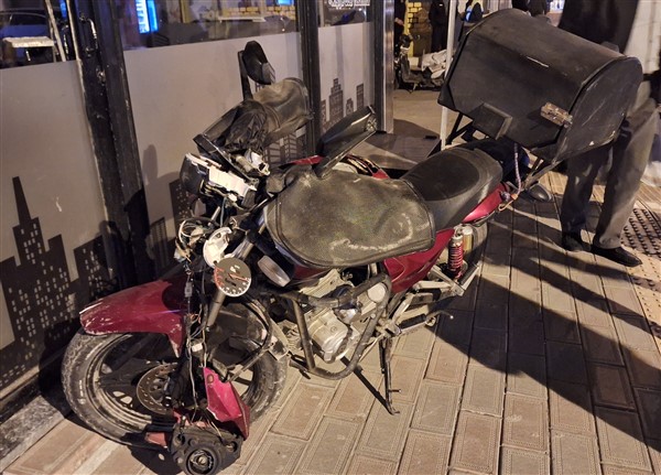 Samsun'da iki motosiklet çarpıştı