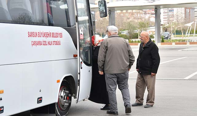 Samsun'da 3 günde 36 bin yolcuyu ağırladı