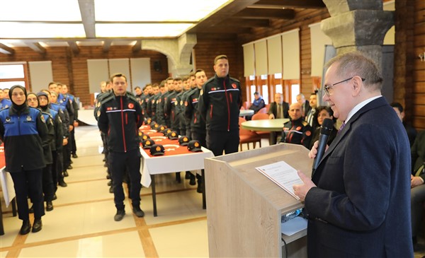 Samsun’da itfaiye ve zabıta personelinden memur yemini