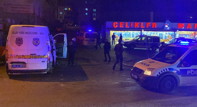 Samsun'da sokakta yürürken silahlı saldırıya uğradı