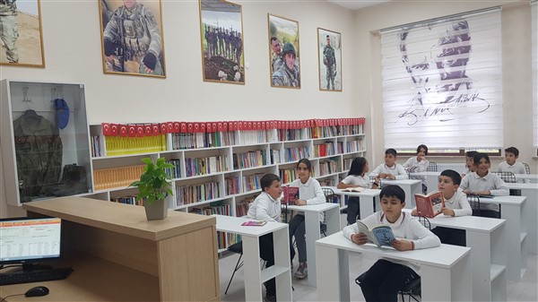 Silah arkadaşları Samsunlu şehit adına kütüphane kurdu