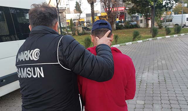 Samsun'da uyuşturucu ticareti yapan şahıs tutuklandı