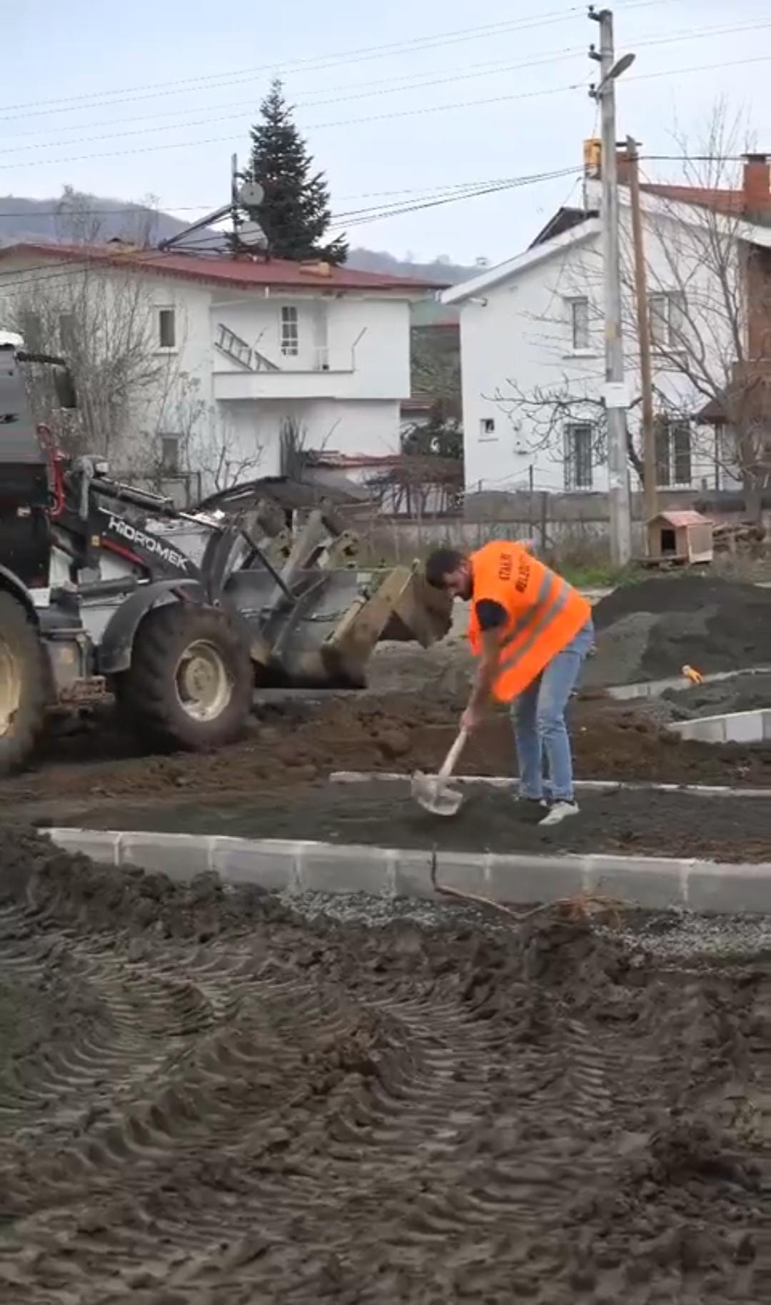 Atakum'da yeni park çalışmaları sürüyor