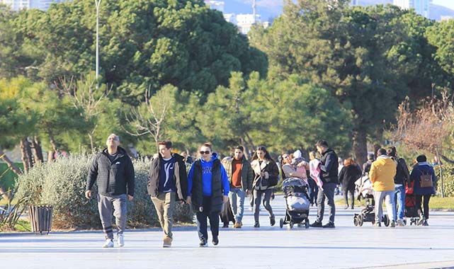 Samsun'da ocak ayında sıradışı güneş keyfi