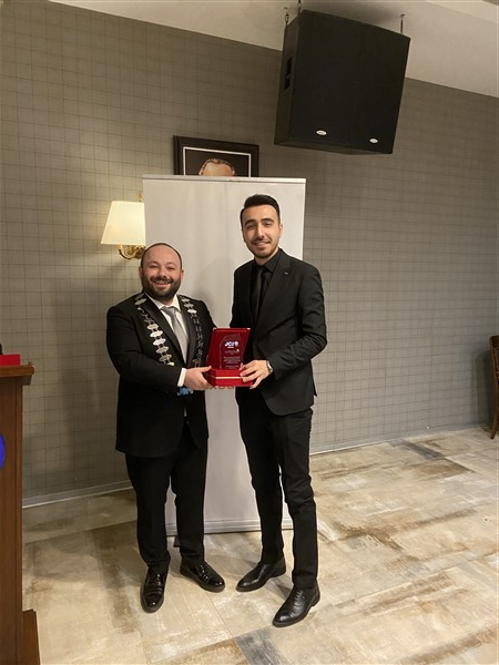JCI Samsun'da devir teslim töreni Yeni başkan göreve başladı