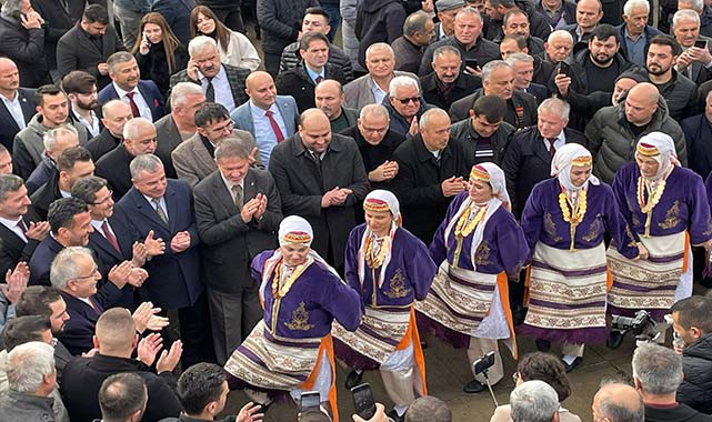Halit Doğan'a Havza'da coşkulu karşılama