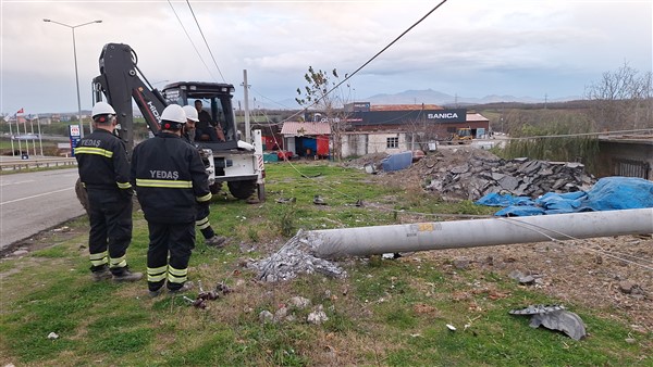 Samsun'daki trafik kazasında 1 kişi yaralandı