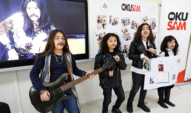 Samsun'da eğlenceli kitap anlatımı etkinliği