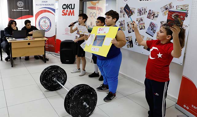 Samsun'da eğlenceli kitap anlatımı etkinliği