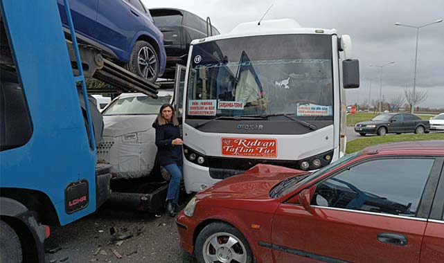 Samsun'da anaokulu öğrencilerini Allah korudu!