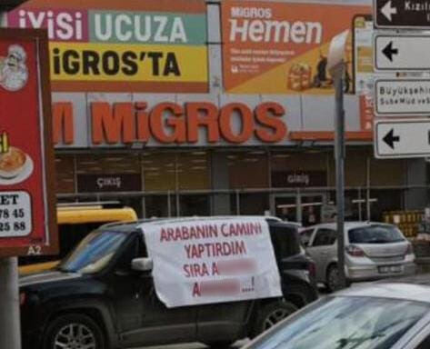 Bafra'daki küfürlü pankart ortalığı karıştırdı