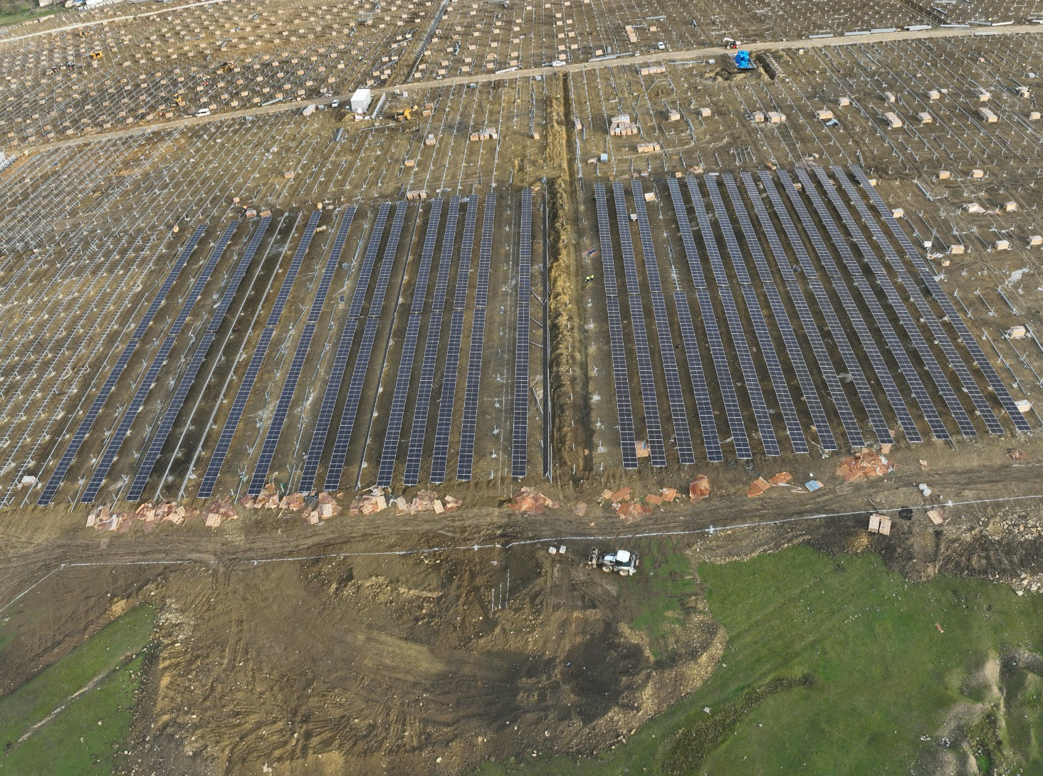 Samsun'da Türkiye'nin en büyük GES Projesi hızla ilerliyor