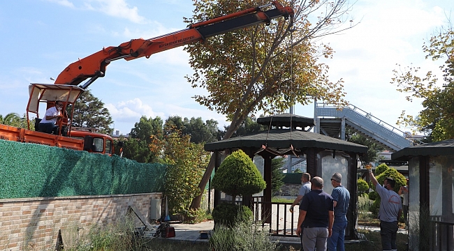 Samsun'da eski ilçe başkanı Turgay Özçelik karşı çıktığı projeye mühendis oldu