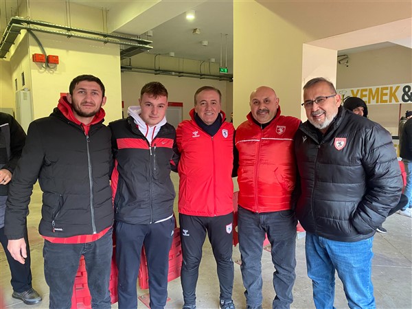 Cevat Öncü Samsunspor maçını tribünden takip etti
