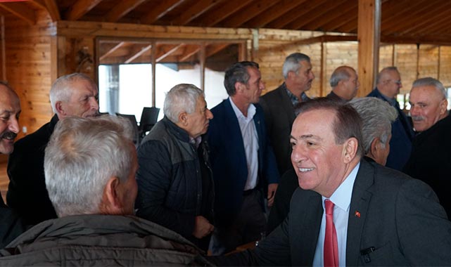 Cevat Öncü muhtarlarla buluştu: 'İki ay kalmış belediyeye eleman alıyor'